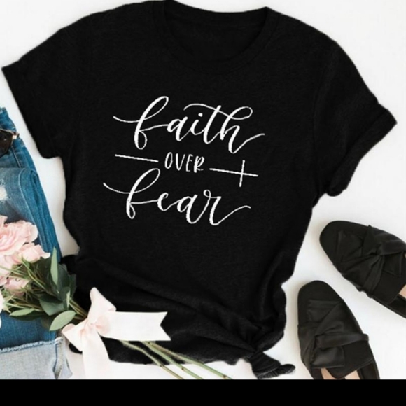 Private Label Tops - NWOT Faith Shirt Graphic Tee